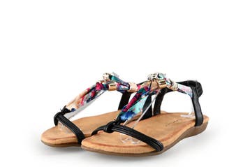 Dolcis Sandalen Meisjes in maat 32 Zwart, Verzenden, Jongen of Meisje, Schoenen, Zo goed als nieuw