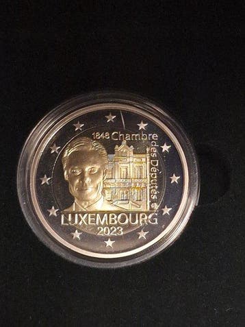 Luxemburg. 2 Euro 2022/2023 (5 coins) Proof