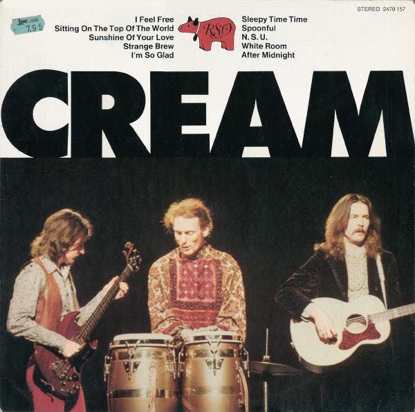 Cream - Cream, Cd's en Dvd's, Vinyl | Pop, Gebruikt, Verzenden