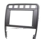 Facade Autoradio 2-Din Noir Pour Porsche Cayenne 02-10, Verzenden