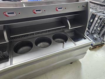 Perfecta bakwand friteuse 3x XXL rond + 2 m snack + scoop +, Ophalen of Verzenden, Nieuw in verpakking