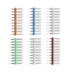 Set van 10 micro boortjes in een doosje (0.80 mm), Doe-het-zelf en Bouw, Verzenden, Nieuw
