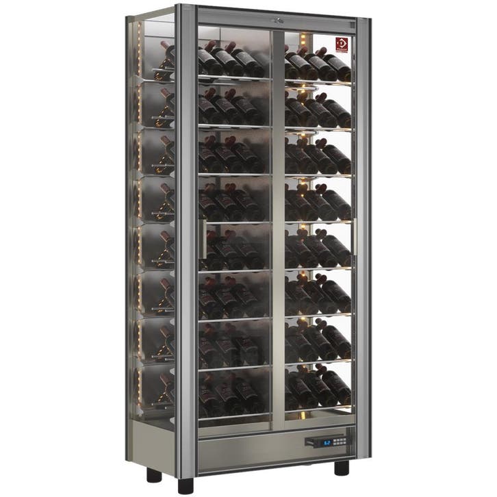 Gekoelde wijnvitrine Lt. 530 - Moduleerbaar, Articles professionnels, Horeca | Équipement de cuisine, Envoi