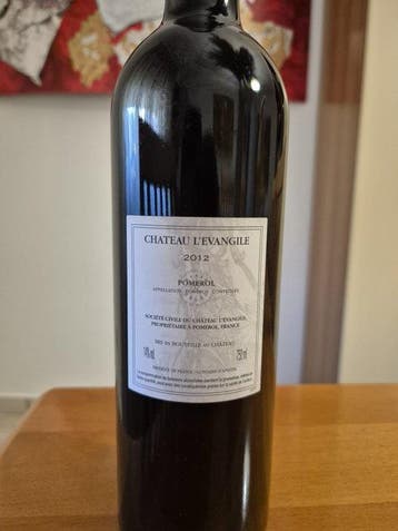 2012 Chateau lEvangile - Pomerol - 1 Bouteille (0,75 l)