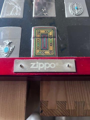 Zippo - Aansteker - Verzilverd - (18), Nieuw