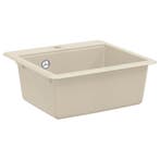 vidaXL Wasbak Beige 470 x 440 mm Graniet, Verzenden, Nieuw