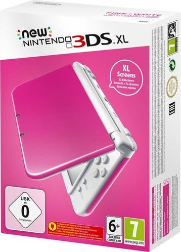 New Nintendo 3DS XL Roze/Wit in Doos (Nette Staat), Consoles de jeu & Jeux vidéo, Ophalen of Verzenden