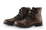 IK-KE Veterboots Meisjes in maat 30 Bruin, Verzenden, Jongen of Meisje, IK-KE, Schoenen