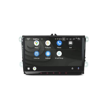 Autoradio Gps Android 12 Volkswagen Vw Pour Seat Skoda, Verzenden, Nieuw