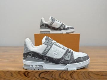 Louis Vuitton - LV Trainer Monogram Denim Grey White -