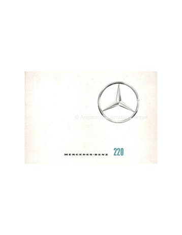 1964 MERCEDES BENZ 220 BROCHURE NEDERLANDS, Nieuw