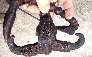 Prachtige oude sjamaneketting uit Dayak, Borneo. - Dayak -