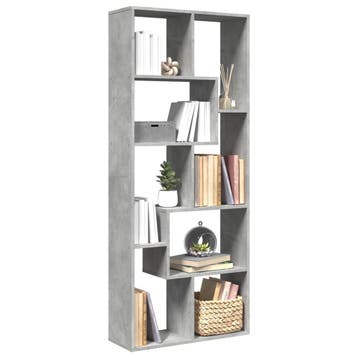 vidaXL Kamerscherm / boekenkast 67x25x161,5 cm bewerkt hout, Verzenden, Nieuw