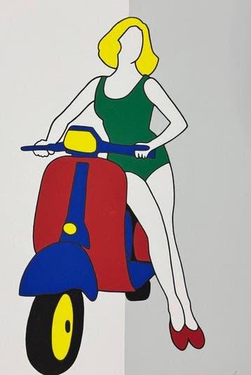 Marco Lodola (1955) - Vespa