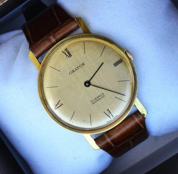 Orator - Ultra Slim Classic Dress Watch - Zonder, Nieuw