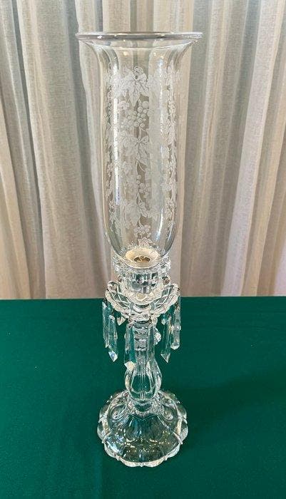 Saint Louis - Kaarsenhouder - Glas, Antiek en Kunst, Antiek | Glaswerk en Kristal