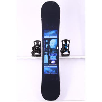 147 155 snowboard CAPITA PATHFINDER 2024, Black/blue, CAMBER, Verzenden