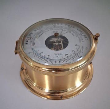 Schatz - Barometer - Messing