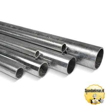 Steigerbuis staal verzinkt 21,3mm 6 meter per stuk 2,0mm, Ophalen of Verzenden, Nieuw