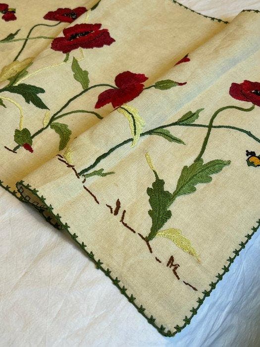 Nappe - 3 m - 45 cm - Antico coureur, Antiquités & Art, Tapis & Textile