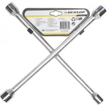 Kruissleutel 17-19-21-23 mm staal 27 x 27 cm - Dunlop, Auto diversen, Autogereedschap, Verzenden, Nieuw