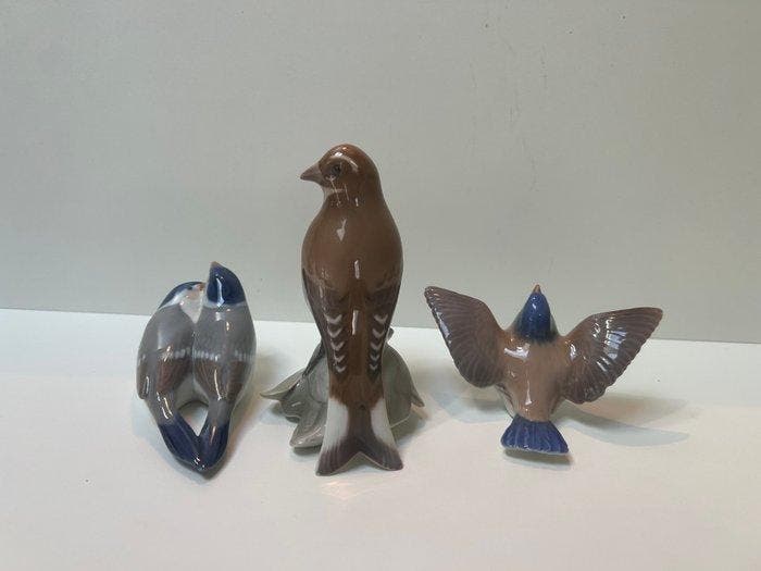 Royal Copenhagen, Bing & Grondahl - Figuur (3) - Porselein, Antiek en Kunst, Antiek | Glaswerk en Kristal