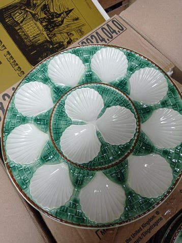 Oesterservies (13) - Faience