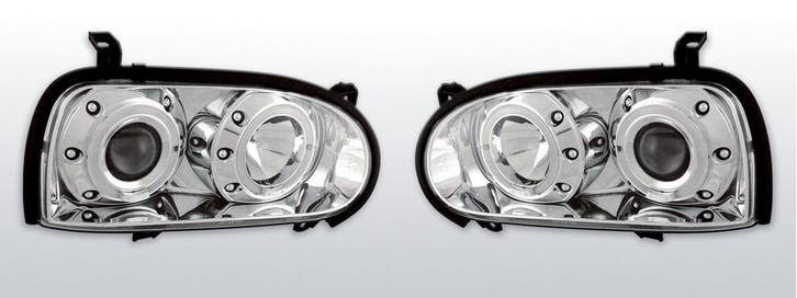 Koplampen Angel Eyes | geschikt voor Volkswagen Golf 3 1991-, Autos : Pièces & Accessoires, Éclairage, Envoi