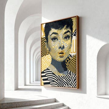 Iconica - Hollywood Icons: Audrey Hepburn - unique 1/1 XXL