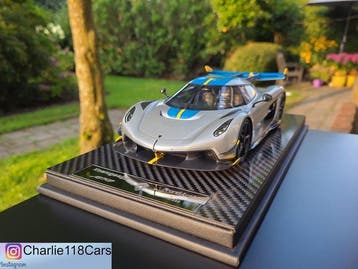 FrontiArt 1:18 - Voiture miniature - Koenigsegg Jesko, Hobby en Vrije tijd, Nieuw