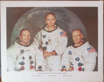 De Mannen van Apollo Foto-set #2 - Vijf fotos - 1960-1970
