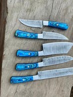 Keukenmes - Kitchen knife set - Staal, Hout - Duitsland, Antiek en Kunst