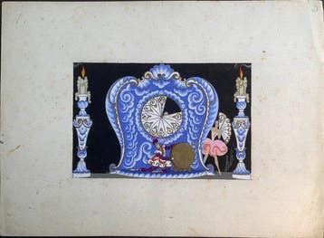 Erté (1892-1990) - La pendule de Sevres