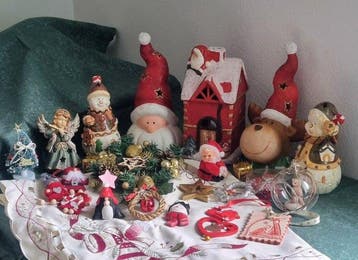 Kerstdecoratie (26) - Grote collectie kerstdecoratiefiguren, Diversen, Nieuw
