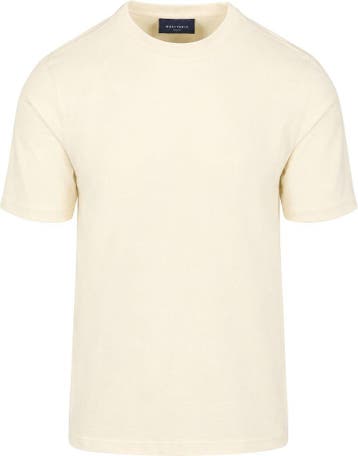 Suitable Respect T-shirt Tim Ecru maat Maat 52/54 (L) Heren, Verzenden