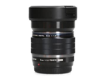 OM SYSTEM M.Zuiko Digital ED 8mm f/1.8 Fisheye Pro - Fisheye, Ophalen of Verzenden, Comme neuf