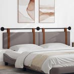 vidaXL Hangend hoofdbord Taupe Antiek PU, Verzenden