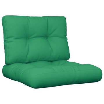Lot 2 coussins palette verts 60x60 - Jusqua epuisement -38%, Verzenden