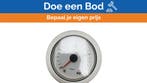 Bieden: VDO 4000 RPM engine tachometer white 12V, Ophalen of Verzenden, Nieuw