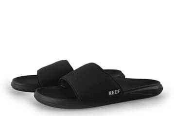 Reef Slippers in maat 43 Zwart, Kleding | Heren, Slippers, Verzenden, Zwart, Zo goed als nieuw