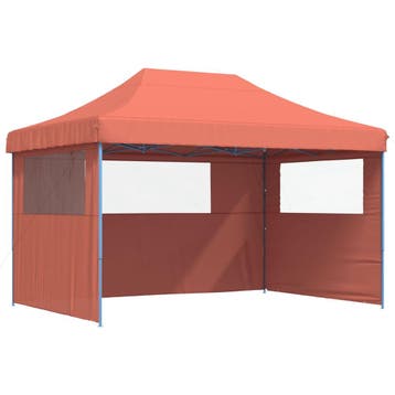 vidaXL Partytent inklapbaar pop-up met 3 zijwanden, Tuin en Terras, Verzenden, Nieuw
