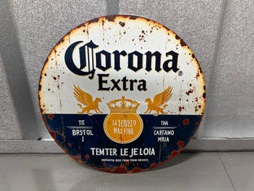 Geen minimumprijs Corona Extra bierbord voor mancave,