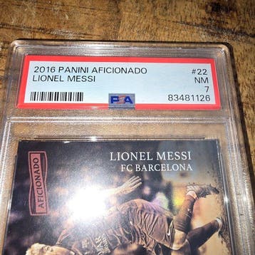 2016/17 Panini 2016 Panini Aficionado Lionel Messi #22