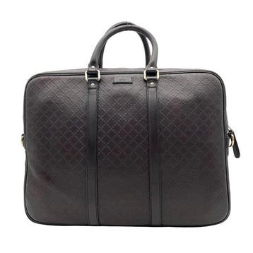 Gucci - Diamante Leather Briefcase - Business bag, Nieuw