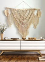Ornement décoratif - Décoration murale en macramé