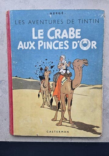 Tintin T9 - Le crabe aux pinces dor (A22) - C - EO couleur, Livres