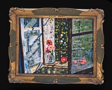 Italiaanse school (XX) - Alla finestra, Antiek en Kunst