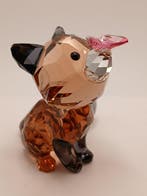 Swarovski - Beeldje - Idyllia Fox and butterfly - 5701250 -, Antiek en Kunst
