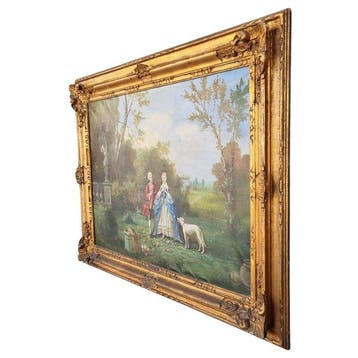 Giuseppe Guidi (1881-1931) - Scena galante - XL format