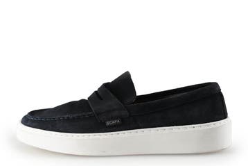 Scapa Instappers in maat 40 Blauw, Overige typen, Gedragen, Scapa, Verzenden